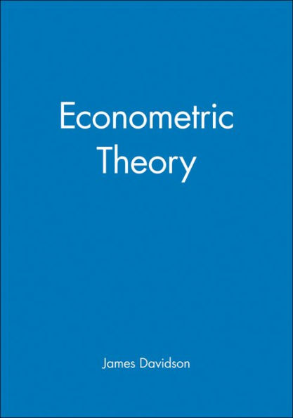 Econometric Theory / Edition 1