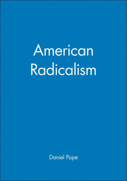 American Radicalism / Edition 1