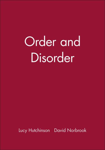 Order and Disorder / Edition 1