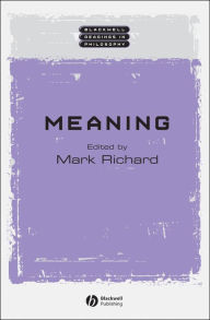 Title: Meaning / Edition 1, Author: Mark Richard