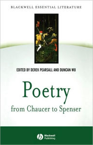 Title: Poetry from Chaucer to Spenser: based on 