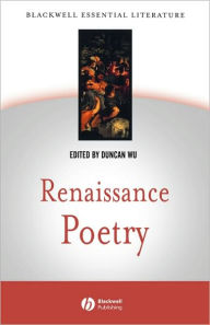 Title: Renaissance Poetry / Edition 1, Author: Duncan Wu