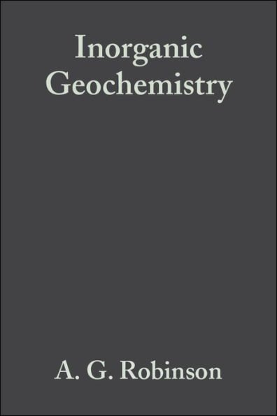 Inorganic Geochemistry: Applications to Petroleum Geology / Edition 1