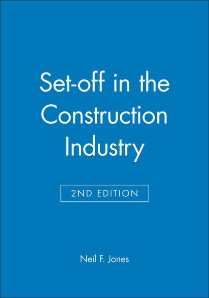 Set-off in the Construction Industry / Edition 2