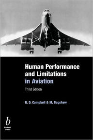 Title: Human Performance and Limitations in Aviation / Edition 3, Author: R. D. Campbell