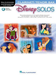 Title: Disney Solos for Clarinet/Tenor Sax, Author: Hal Leonard Corp.
