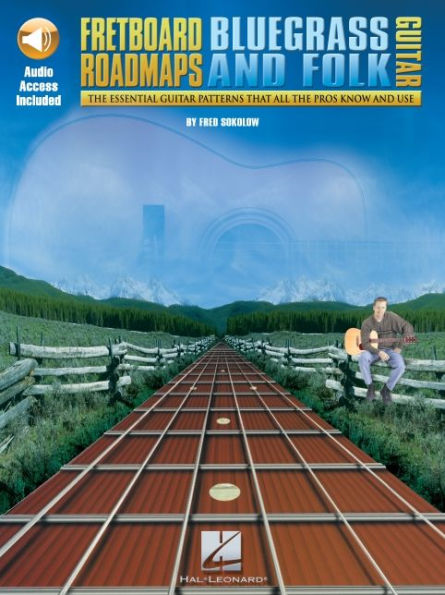 Fretboard Roadmaps - Bluegrass and Folk Guitar Book/Online Audio