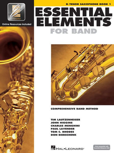 Essential Elements for Band - Bb Tenor Saxophone Book 1 with EEi (Book/Online Media)