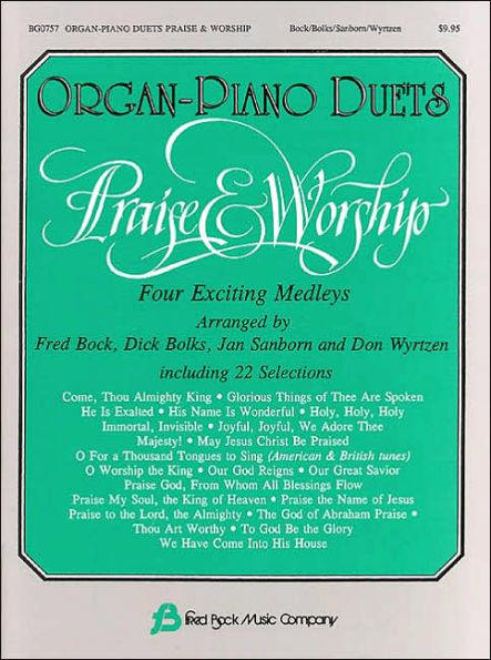 Praise & Worship Organ-Piano Duets