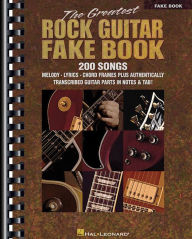 Title: The Greatest Rock Guitar Fake Book, Author: Hal Leonard Corp.