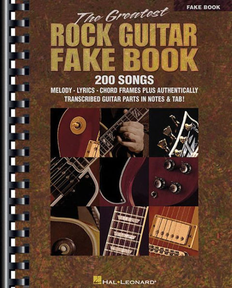 The Greatest Rock Guitar Fake Book