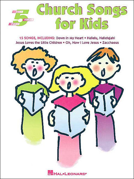 Church Songs for Kids - Five Finger Piano