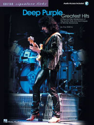 Title: Deep Purple - Greatest Hits A Step-by-Step Breakdown of the Guitar Style and Techniques of Ritchie Blackmore Book/Online Audio, Author: Troy Stetina