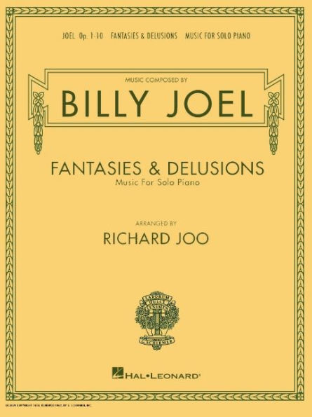 Billy Joel - Fantasies & Delusions: Music for Solo Piano, Op. 1-10