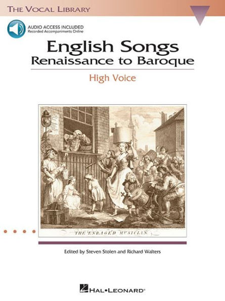 English Songs: Renaissance to Baroque Book/Online Audio