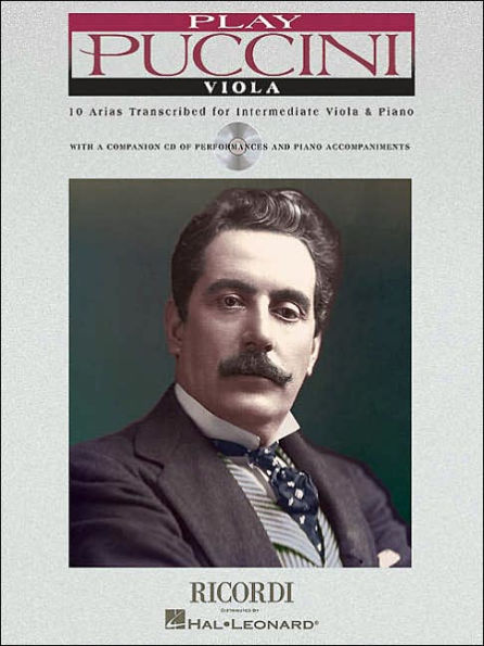 Play Puccini: 10 Arias Transcribed for Viola & Piano