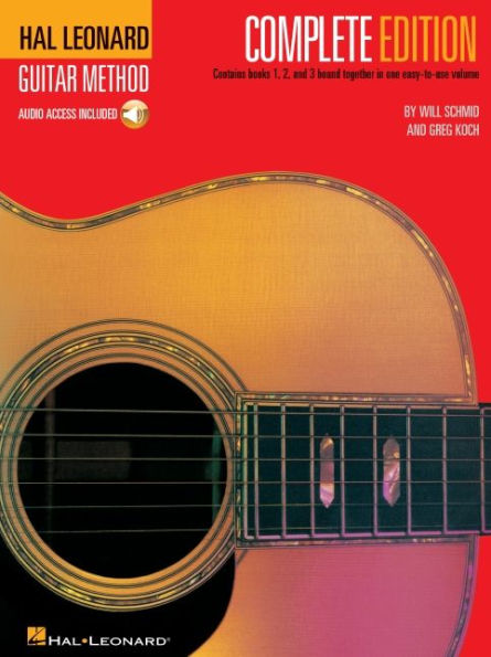 Hal Leonard Guitar Method, Second Edition - Complete Edition Books 1, 2 and 3 Together in One Easy-to-Use Volume! Book/Online Audio / Edition 2