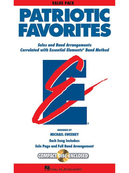 Patriotic Favorites: Value Pak (37 part books, conductor score & CD)