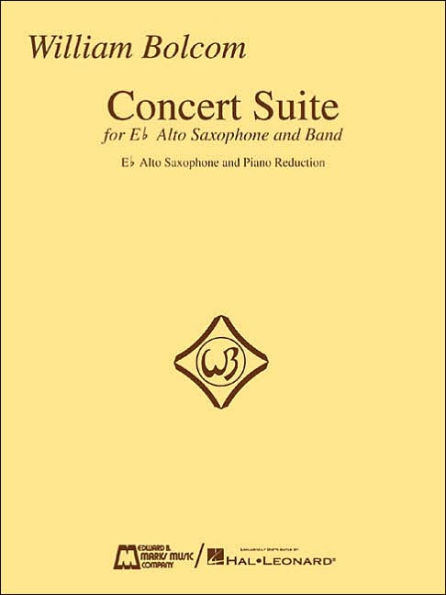 Concert Suite: For E-Flat Alto Saxophone and Piano