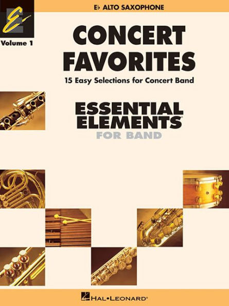 Concert Favorites - E-Flat Alto Sax