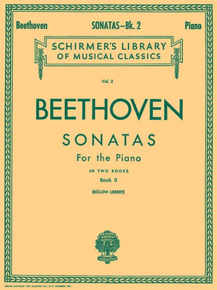 Sonatas - Book 2: Schirmer Library of Classics Volume 2 Piano Solo