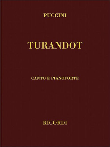 Turandot: Vocal Score