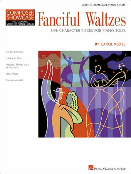 Fanciful Waltzes: Five Character Pieces for Piano Solo - Early Intermediate