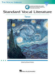 Title: Standard Vocal Literature - An Introduction to Repertoire Book/Online Audio / Edition 1, Author: Richard Walters