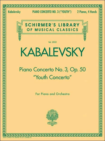 Piano Concerto No. 3, Op. 50 (