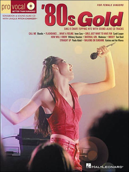 '80s Gold for Female Singers - Sing 8 Chart-Topping Hits with Sound-Alike CD Tracks