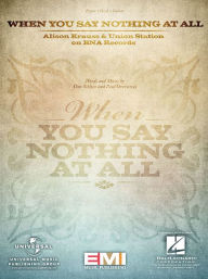 Title: When You Say Nothing at All, Author: Hal Leonard Corp.