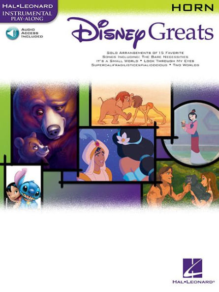 Disney Greats - Instrumental Play-Alongs for Horn Book/Online Audio