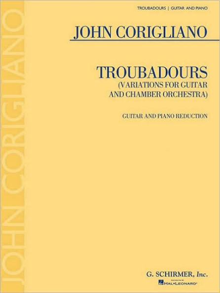 Troubadours: Guitar and Piano Reduction