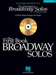 Title: The First Book of Broadway Solos: Tenor Accompaniment CD, Author: Joan Frey Boytim