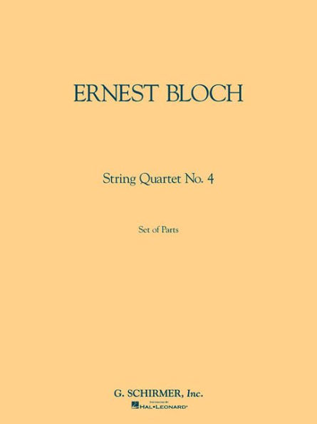 String Quartet No. 4: Parts Only