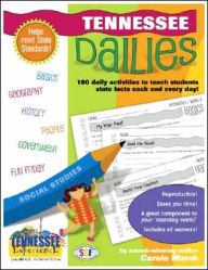 Title: Tennessee Dailies: 180 Daily Activities for Kids: 180 Daily Activities for Kids, Author: Carole Marsh