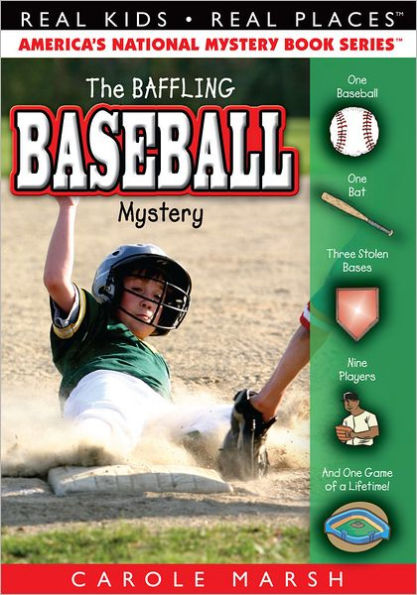 The Baffling Baseball Mystery (Real Kids Real Places Series)