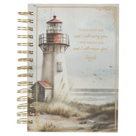 Title: Journal Wirebound Lighthouse I Will Carry You Isa. 46:4, Author: Christian Art Gifts