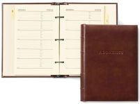 Alternative view 3 of British Tan Bonded Leather Address Book 9