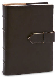 Title: Brown Monastery Refillable Italian Leather Journal (6