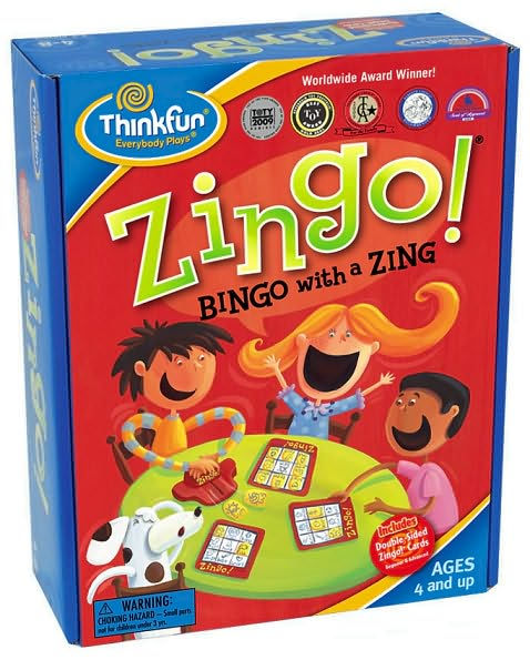 Zingo! Bingo Game