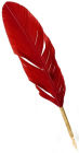 Quill Pen Red