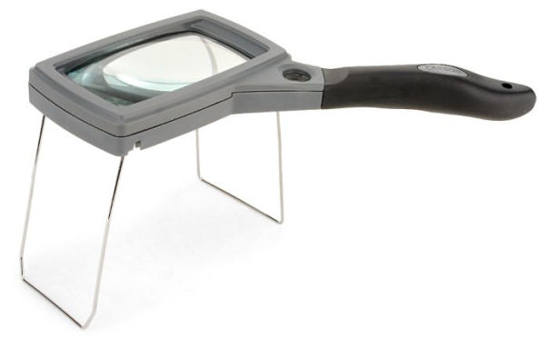 SureGrip Rubber Handle 2x4 Magnifier with Stand