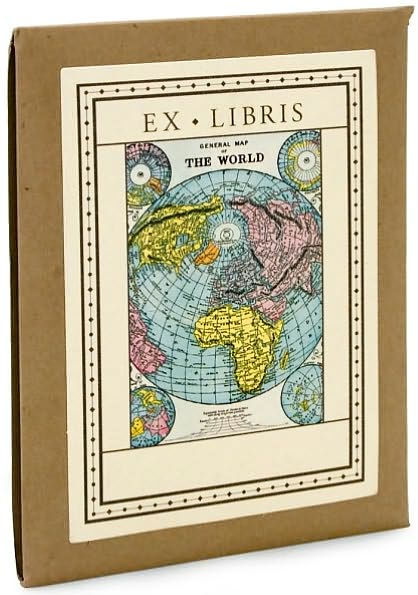 Vintage Map Bookplates