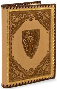 Title: Medici Lions Kraft Recycled Italian Leather Journal (9