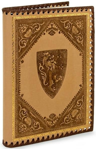 Medici Lions Kraft Recycled Italian Leather Journal (9