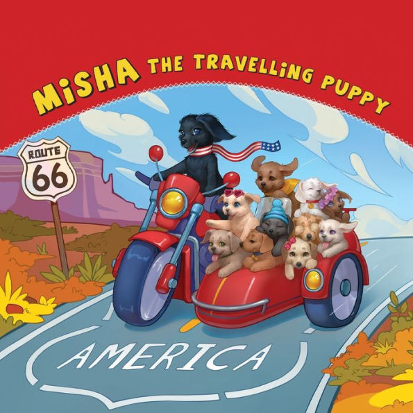 Misha the Travelling Puppy America