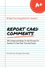 Title: Report Card Comments, Author: Amanda Symonds