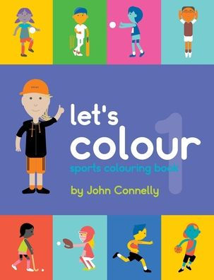 Let's Colour: sports colouring book 1