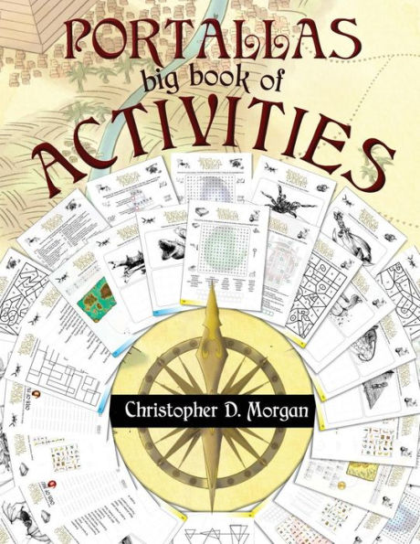 The PORTALLAS big book of ACTIVITIES: A fun book of puzzles, games, wordsearch, crosswords and more